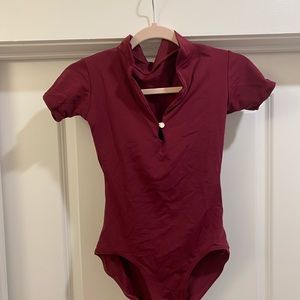 Used custom dance leotard Size M